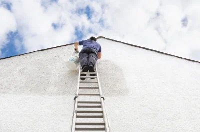 Peinture extérieure à Saint-Pierre-de-Bailleul — façades et ravalement